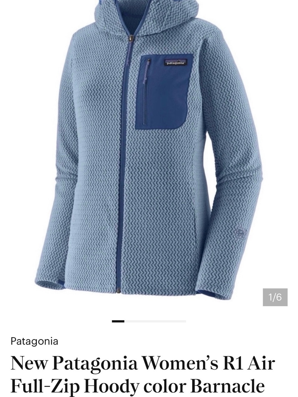 Patagonia Women's R1 Air Full-Zip Hoody